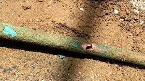 Metals that are different, such as galvanised, steel, brass and copper pipes come into contact with each other can cause electrolysis. Copper Pipe Electrolysis Corrosion Causes Water Service Line Leak