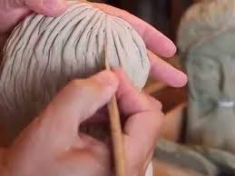 Sculpting The Hair Youtube Female torso sculpture, bust sculpture, female clay sculpture, plasticine modelling.