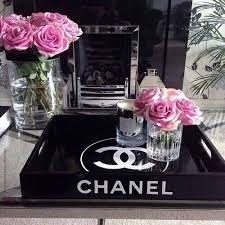 Bougies Plateaux Deco Chanel Deco Argente Deco Objet Deco
