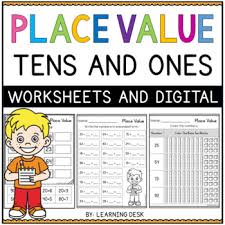 This worksheet asks your student to tell how many of each place the numbers represent. Tens And Ones Worksheets Teachers Pay Teachers