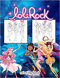 Lolirock wiki welcome to lolirock wiki! Lolirock Coloring Book 50 Coloring Pages Exclusive Artistic Illustrations For Girls Of All Ages Cyulru Daitai Amazon Ca Books