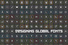 Download 10,000 fonts with one click for $19.95. Designing Global Fonts Language Magazine