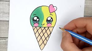 Chers parents , si votre enfant cherche un coloriage kawaii gratuit à imprimer , alors n'hésitez pas à lui montrer cette page dédiée au style kawaii , il trouvera surement un coloriage qui lui plaira. Comment Dessiner Une Glace Kawaii Social Useful Stuff Handy Tips
