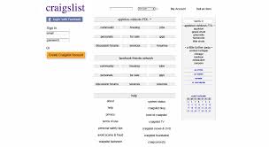 List of all international craigslist.org online classifieds sites The Internet Meets The Internet I Ve Been So Excited About This That I By Adam Sullivan Awwsullivan