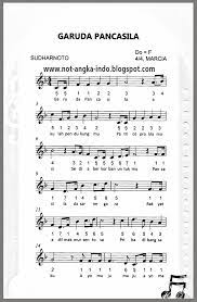 Not angka pianika lagu garuda pancasila mp3 & mp4. Not Angka Lagu Garuda Pancasila Kumpulan Not Lagu