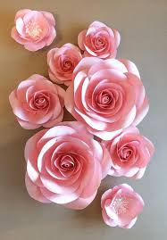 paper flowers nursery wall decor paper flower decor etsy in 2021 paper flower wall decor paper flower decor paper flowers