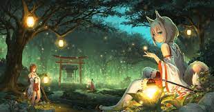 31 Wallpaper Engine Anime 4k Download Miko Fox Wallpaper Engine Free Download Wallpap Wallpaper Abstractos Fondos De Pantalla Escritorio 1366x768 Wallpaper Hd