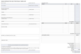 Check out another in blue color scheme if it suits you better. Free Construction Bid Templates Smartsheet