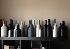 Amuse Bouche How To Repurpose Booze Bottles Liquor Bottle Crafts Diy Bottle Bottle Painting