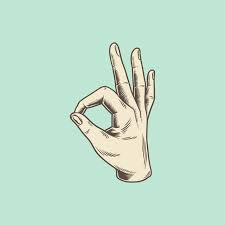 On march 1, 2016, ok launched live broadcasts on may 26, 2016, social network have unveiled their new ok video app for smart tv. Free Vector Illustration Of A Hand Making An Ok Sign