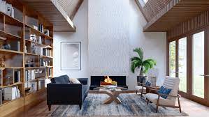 The colors are earthy and neutral with some pops of color. Texas Designer Stands Out With Mid Century Modern Style Local Profile