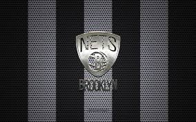 Brooklyn nets hd wallpapers of in high resolution and quality, as well as an additional full hd high quality brooklyn nets wallpapers, which ideally suit for desktop and also android and iphone. Download Wallpapers Brooklyn Nets Logo American Basketball Club Metal Emblem White And Black Metal Mesh Background Brooklyn Nets Nba Brooklyn New York Usa Basketball For Desktop With Resolution 2880x1800 High Quality Hd