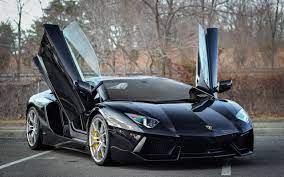 Res 2560x1600 Black Lamborghini Aventador With Open Doors Wallpaper Lamborghini Aventador Wallpaper Lamborghini Lamborghini Aventador