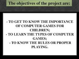 While video games are generally criticized when it comes to physical development, there are certain benefits too. Computer Games Pros And Cons Online Presentation