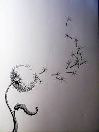 111 Fun And Cool Things To Draw Right Now Dandelion Drawing Cool Drawings Dandelion Tattoo