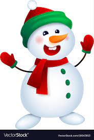 Christmas Snowman Vector Illustration Happy Snowman Isolated On White Background Download A Free Preview O Christmas Paintings Christmas Drawing Xmas Drawing