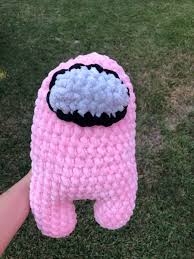 Among Us Crochet Plush In 2020 Handmade Plush Crochet Plush