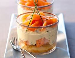 Recette Tiramisu Aux Deux Saumons 250 G Mascarpone Melange Avec 3 Jaune D Oeufs Battus Ciboulette Et Blancs Montes En Neige 4 Tranche Recette Tiramisu Recette