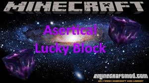 You can get cobblestone and also a lucky block every time you mine stone. Download Now Bazooka Works Lucky Block Asertical Mod For Minecraft 1 16 5 1 8 9 2minecraft Com