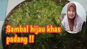 Resep sambal goreng krecek merupakan salah satu resep masakan tradisional yang khas dari yogyakarta. Resepi Sambal Cili Hijau Sambal Minang Anti Gagal Youtube