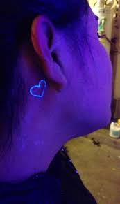 Black Light Tattoo Perhaps Some Day I Could Get An Infinity Sign One On My Lower Back Black Light Tattoo Light Tattoo Glow Tattoo
