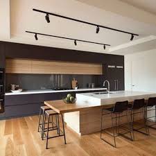 Black And Wood Kitchen 20 Innovative Black White Wood Kitchens Design Ideas Trendecora Kitchen Design Trends Kitchen Interior Modern Kitchen