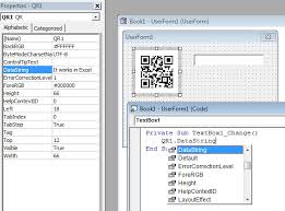 making qrcode activex control for ms access control source