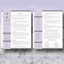 Teacher Resume Template For Ms Word Margot Teacher Resume Template Teacher Resume Educator Resume Template