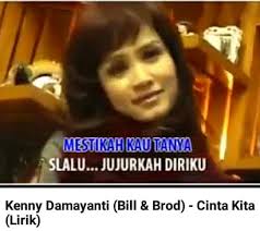 Bill & Brod di tahun 1986. Yang cewek namanya Kenny damayanti