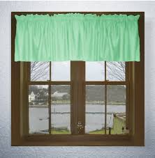 solid color kitchen curtains