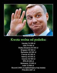 Pod pojęciem kwoty wolnej od podatku należy rozumieć kwotę dochodu, która nie tworzy obowiązku zapłaty podatku dochodowego. Kwota Wolna Od Podatku Demotywatory Pl