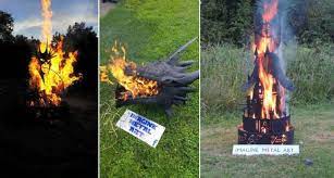 Imagine metal art makes and sells seriously epic fire pits! Wicked Lord Of The Rings Fire Pits Perfect For The Halloween Night