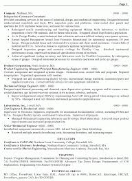 resume sample 3 senior design