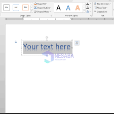 Ø fungsi icon group clipboard. 2 Cara Membuat Word Art Di Microsoft Word Lengkap Gambar