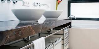 Neben den eingebauten bestandteilen eines badezimmers, wie es schon die badewanne oder auch die dusche sind, braucht man ebenso auch eine ablagefläche für alle unterschiedlichen badutensilien, die man besitzt. Moderne Badezimmerdesigns Und Inspirationen Fur Zu Hause Usm