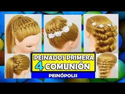 Peinados Con Trenzas Para Primera Comunion Nina Faciles Y Rapidos Youtube Peinados Peinados Con Trenzas Peinados Primera Comunion