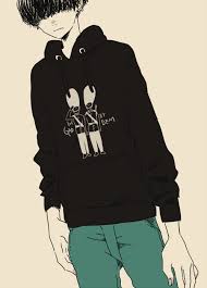 Drawing anime sweater or sweatshirt drawing anime sweater on body drawing example. Anime Boy And Cute Image Graphic Sweatshirt Adidas Jacket Athletic Jacket