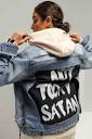 HGA Not Today Satan Blue Denim Jacket – Native Supply