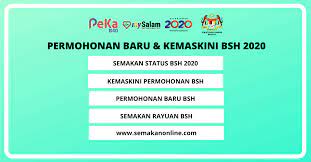 Bantuan sara hidup 2020 bujang. Permohonan Baru Kemaskini Bantuan Sara Hidup Bsh 2020 Online