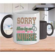 All sex, nurses, gonzo студия: Funny Nurse S Husband Cup This Guy Is Already Taken By An Awesome Nurse Change Color Mug Magic Coffee Heat Sensitive Mug Mugs Aliexpress