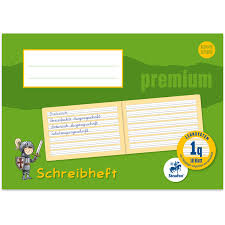 Blanko, ohne linien oder kästchen. Schreiblernheft Staufen Lernsysteme Premium A5 Quer Lin 01q 7 Liniens 1 08