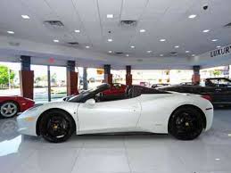 The manufacturer's suggested retail price (msrp) for the 2012 ferrari 458 italia starts around $235,000 but we doubt you'll find one for that price, if you can find one at all! Ferrari 458 Spider Factory Matte White 437k Msrp L K Used Classic Cars