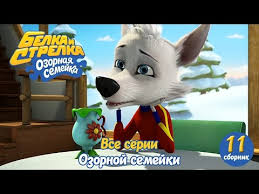 смотреть мультик белка и стрелка озорная семейка все серии подряд Ozornaya Semejka Belka I Strelka Vse Serii Podryad Sbornik 11 Pouchitelnyj Multserial Dlya Detej Youtube