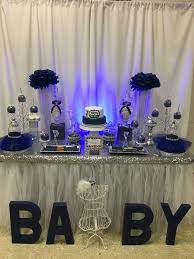 Denim And Diamonds Baby Shower Party Ideas Photo 1 Of 16 Personalized Baby Shower Favors Winter Girl Baby Shower Themes Winter Girl Baby Shower