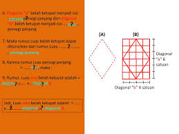Luas segi empat selari youtube. Ppt Jajar Genjang Dan Belah Ketupat Powerpoint Presentation Free Download Id 6494733