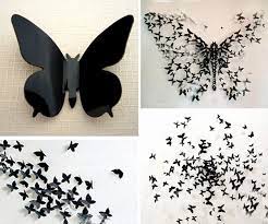 25 Creative Diy Wall Art Projects Under 50 That You Should Try Butterfly Wall Art Diy Butterfly Wall Decor Wall Art Diy Easy