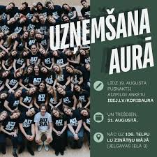 LU jauktā kora Aura jauno dalībnieku uzņemšana