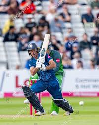 Wayne Madsen Batting Derbyshire Falcons T20 Editorial Stock Photo