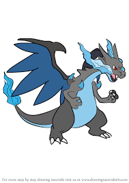 Grab your pencil and paper and follow along as i guide you through these step by step. Learn How To Draw Mega Charizard X From Pokemon Pokemon Step By Step Drawing Tutorials