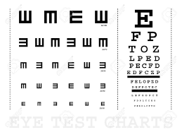 snellen eye test charts for children and adults